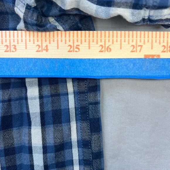 CARHARTT Button Up Shirt Mens Size XL Loose Fit Plaid Short Sleeve Work Utility - Picture 11 of 15